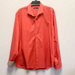 Stone Rose coral button down